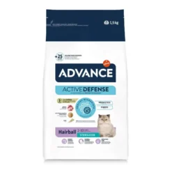 Advance Active Defense Chat Sterilisé Hairball Dinde