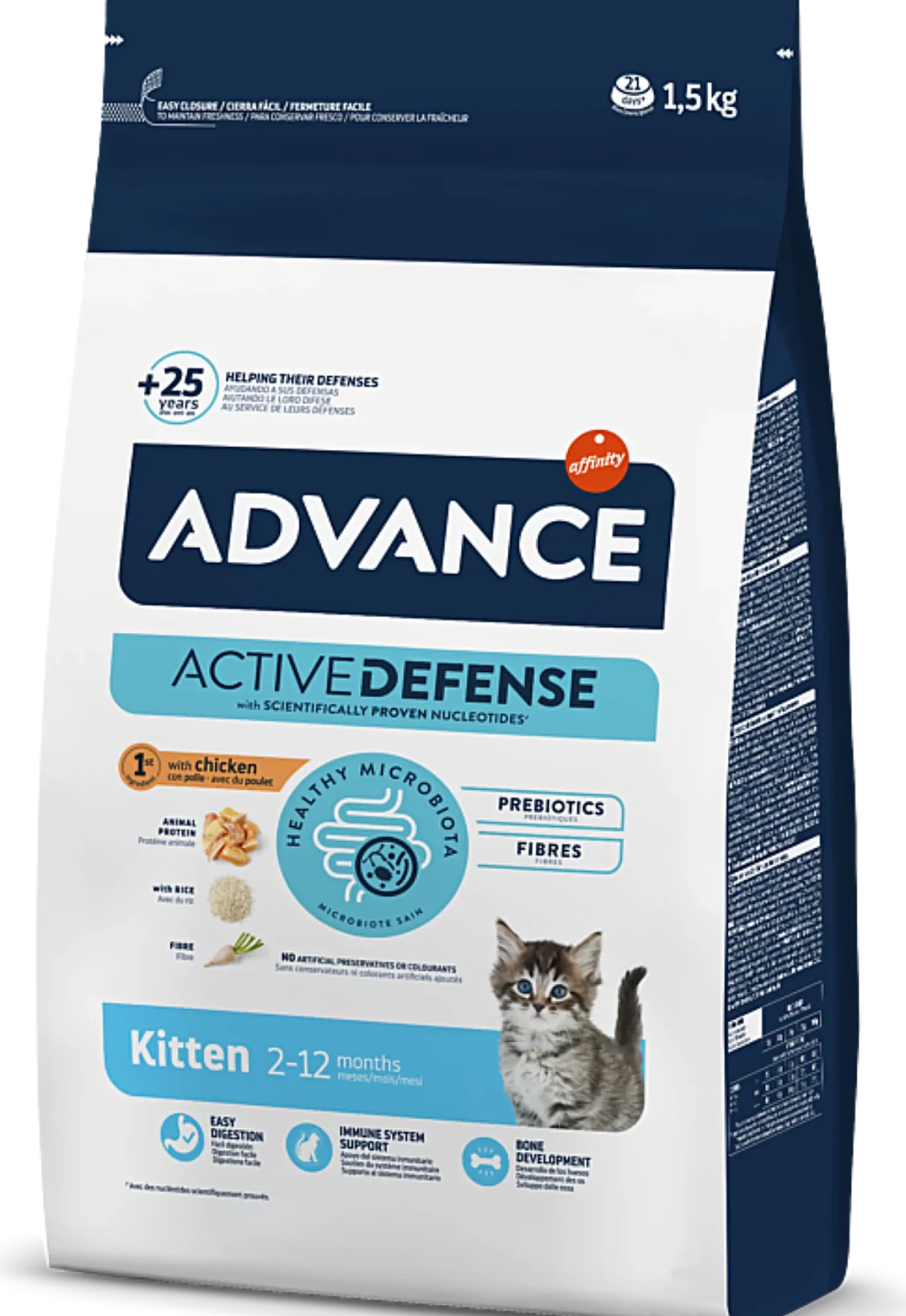 Advance chat croquettes Kitten chaton