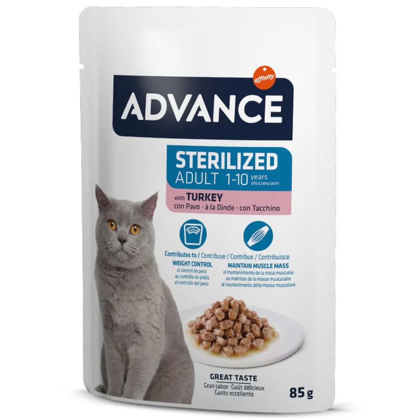 Advance chat sachet repas adult stérilisé