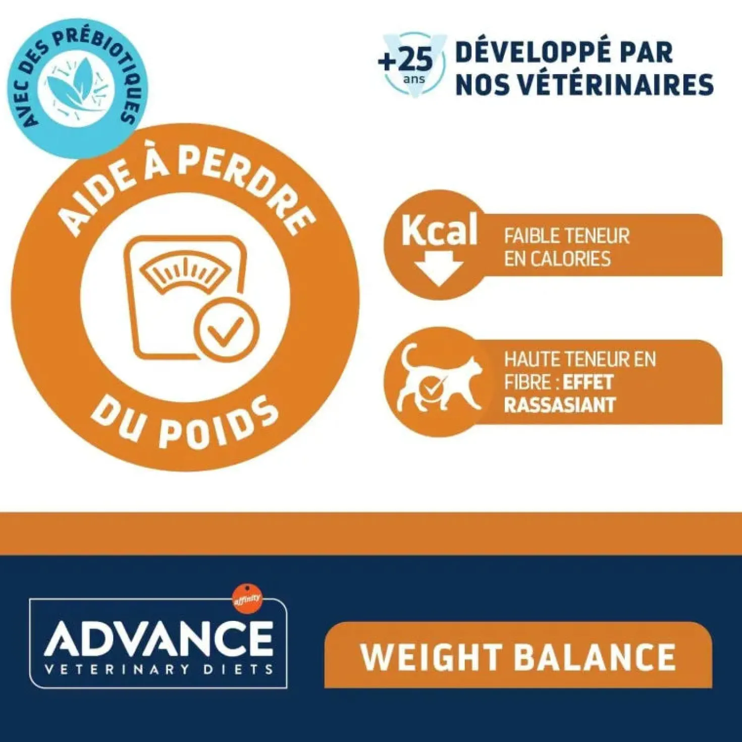 Advance Weight Balance Porc et Poulet Sachet Repas Chat