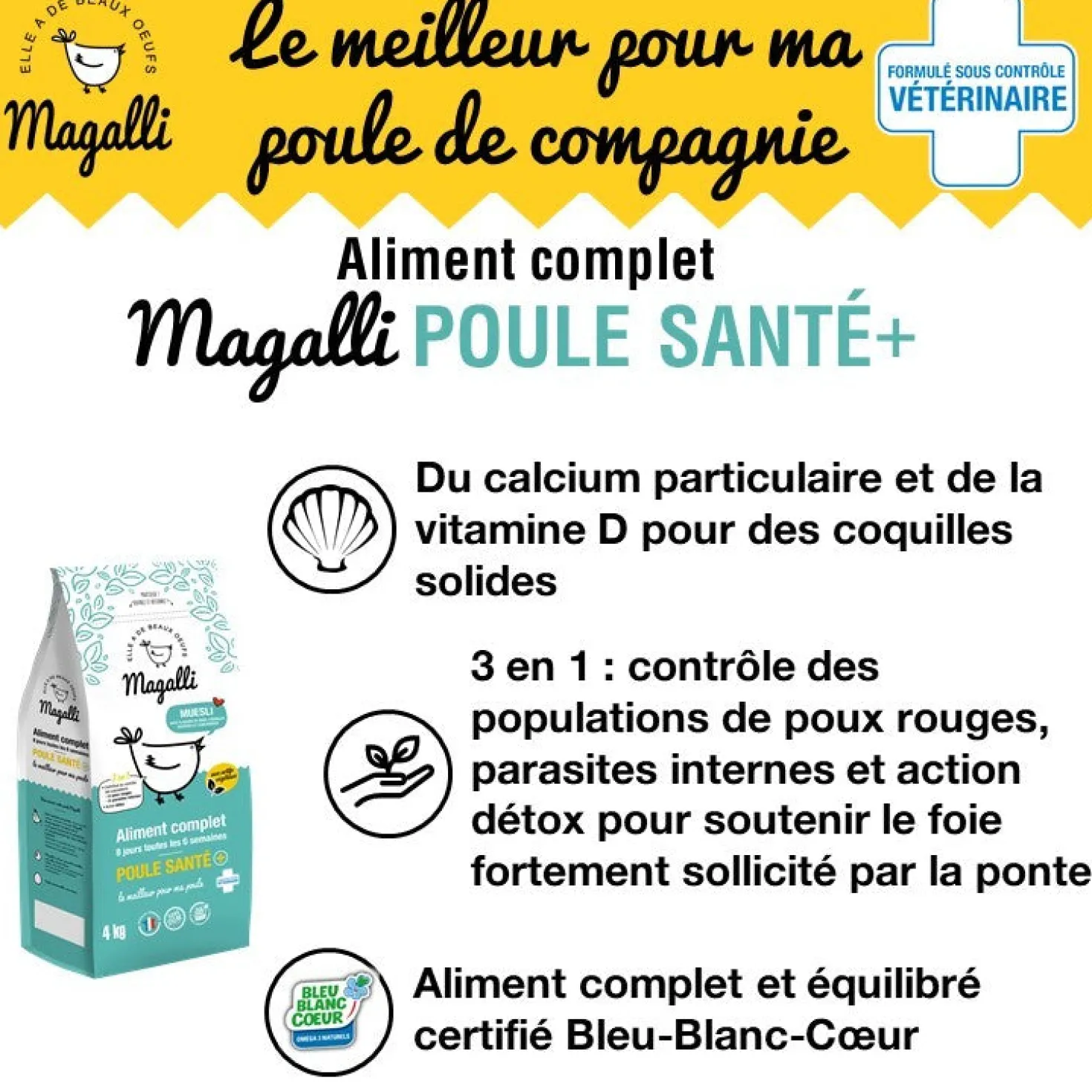 Aliment Complet Pondeuse Santé+