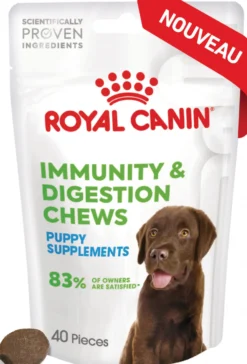 Aliment complémentaire Puppy Immunity & Digestion Chews chiot