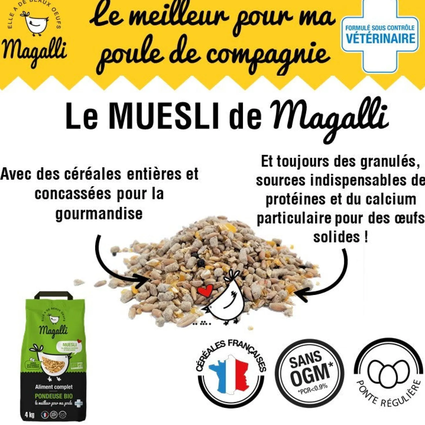 Aliment Pondeuse Bio