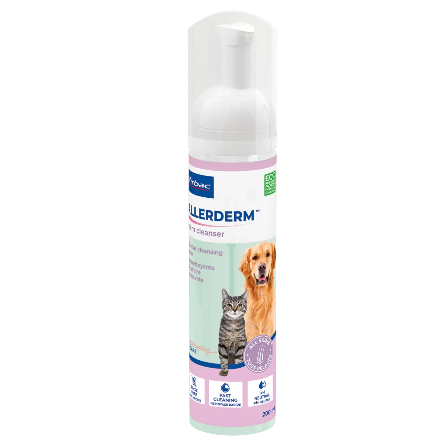 Allerderm Foam chat, chien