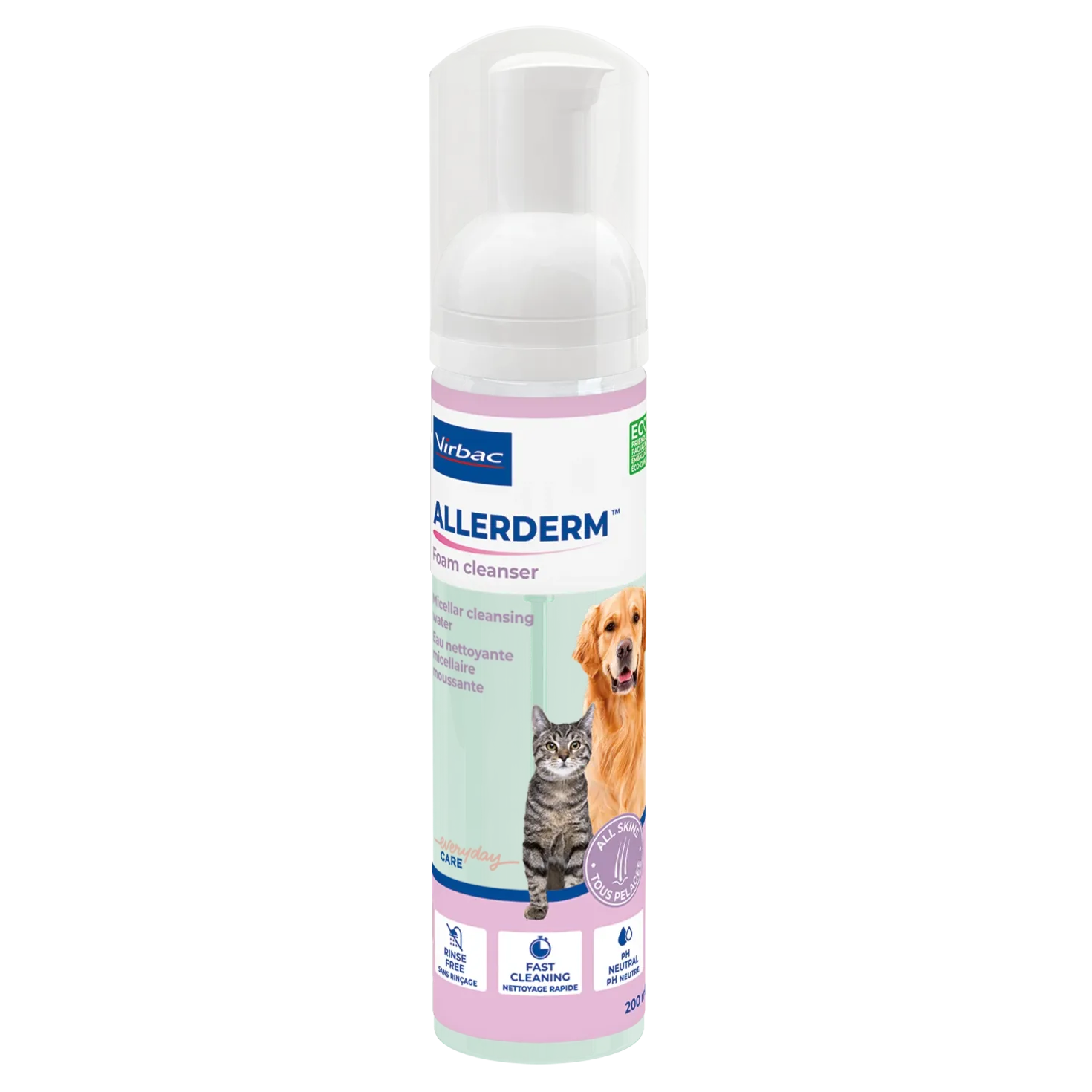 Allerderm Foam chat, chien
