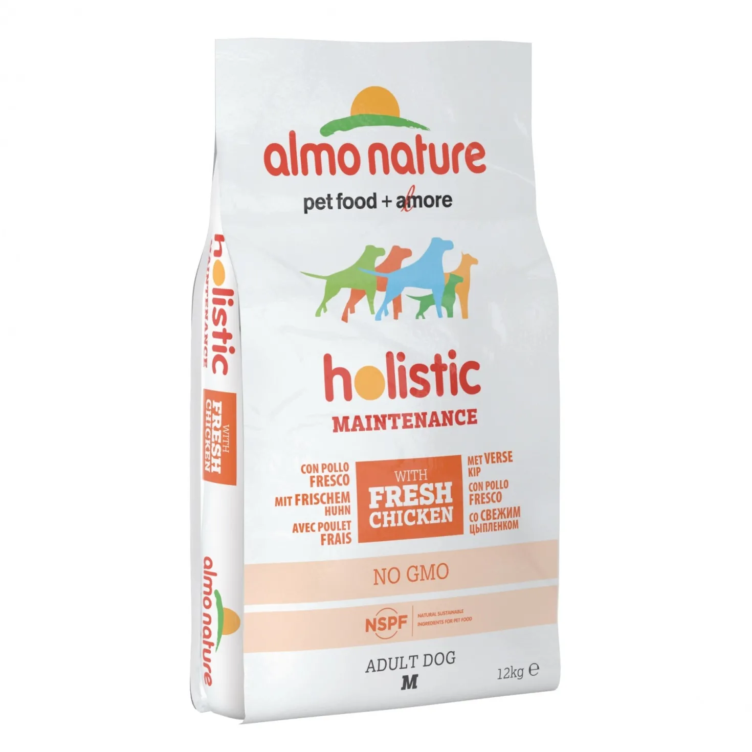 Almo Nature Croquettes Chien Adulte - Holistic Maintenance Medium