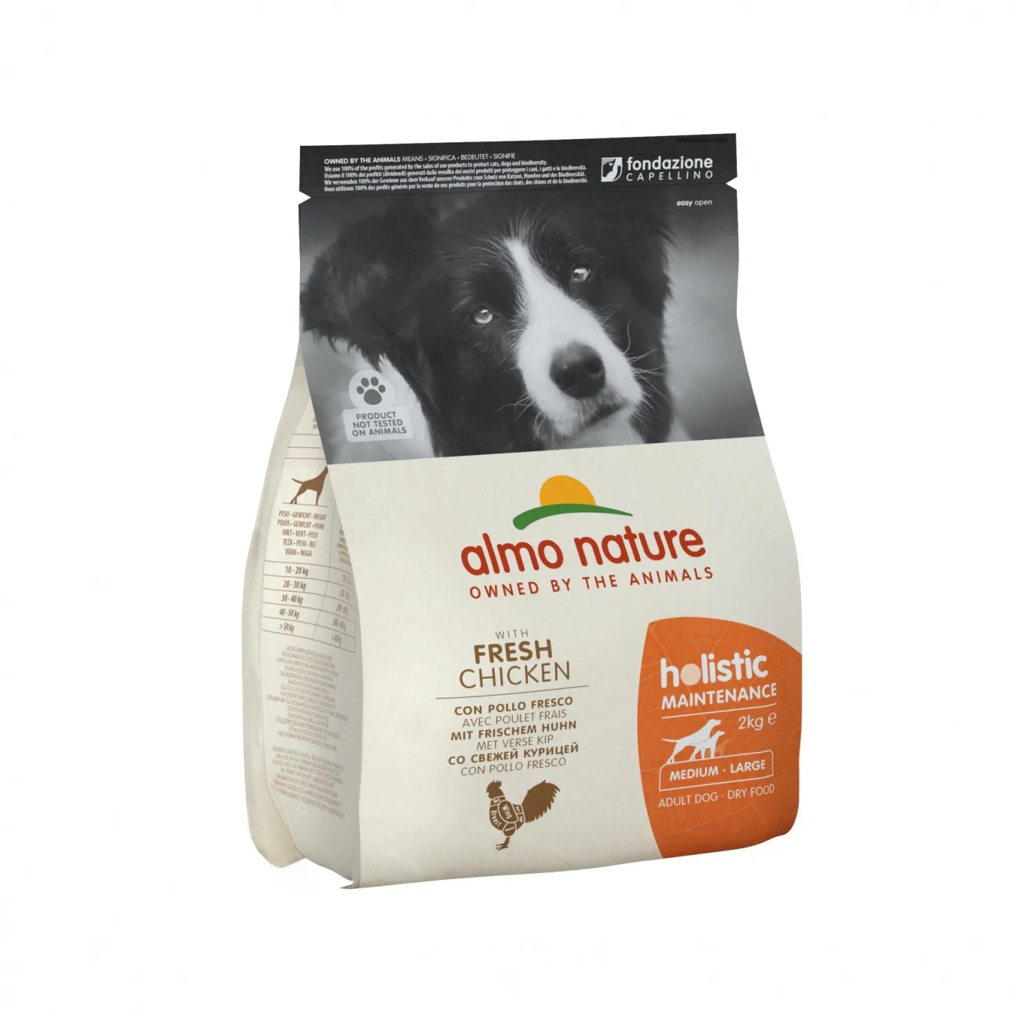 Almo Nature Croquettes Chien Adulte - Holistic Maintenance Medium