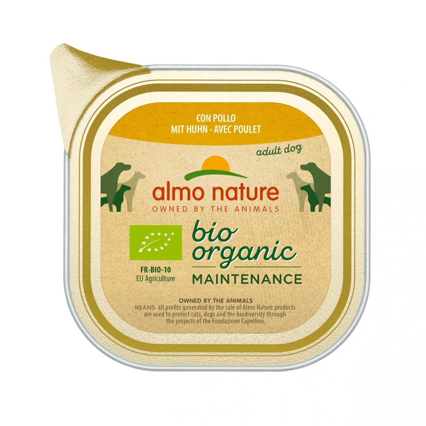 Almo Nature Pâtées Chien Adulte - Bio Organic Maintenance - 9 x 300 g