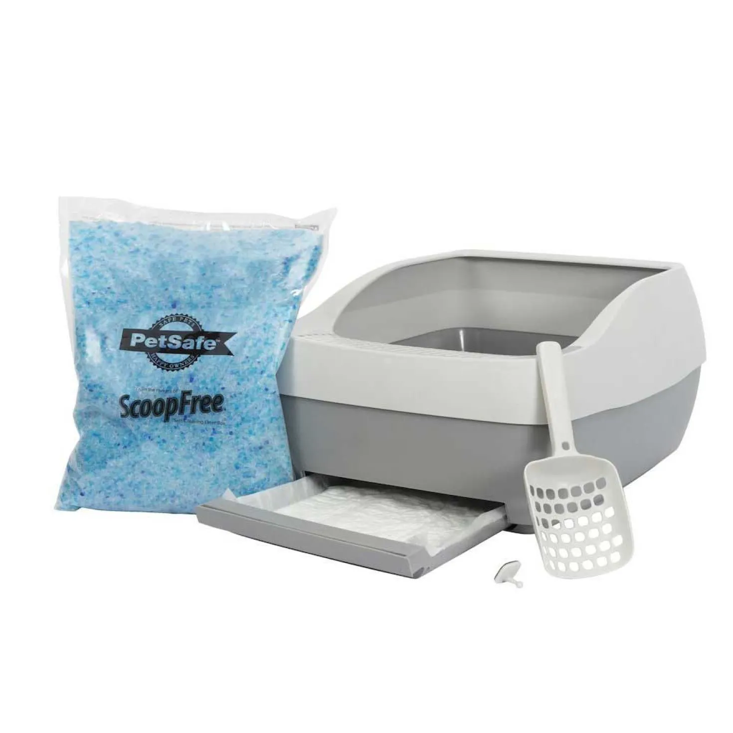 Bac à litière Crystal Deluxe