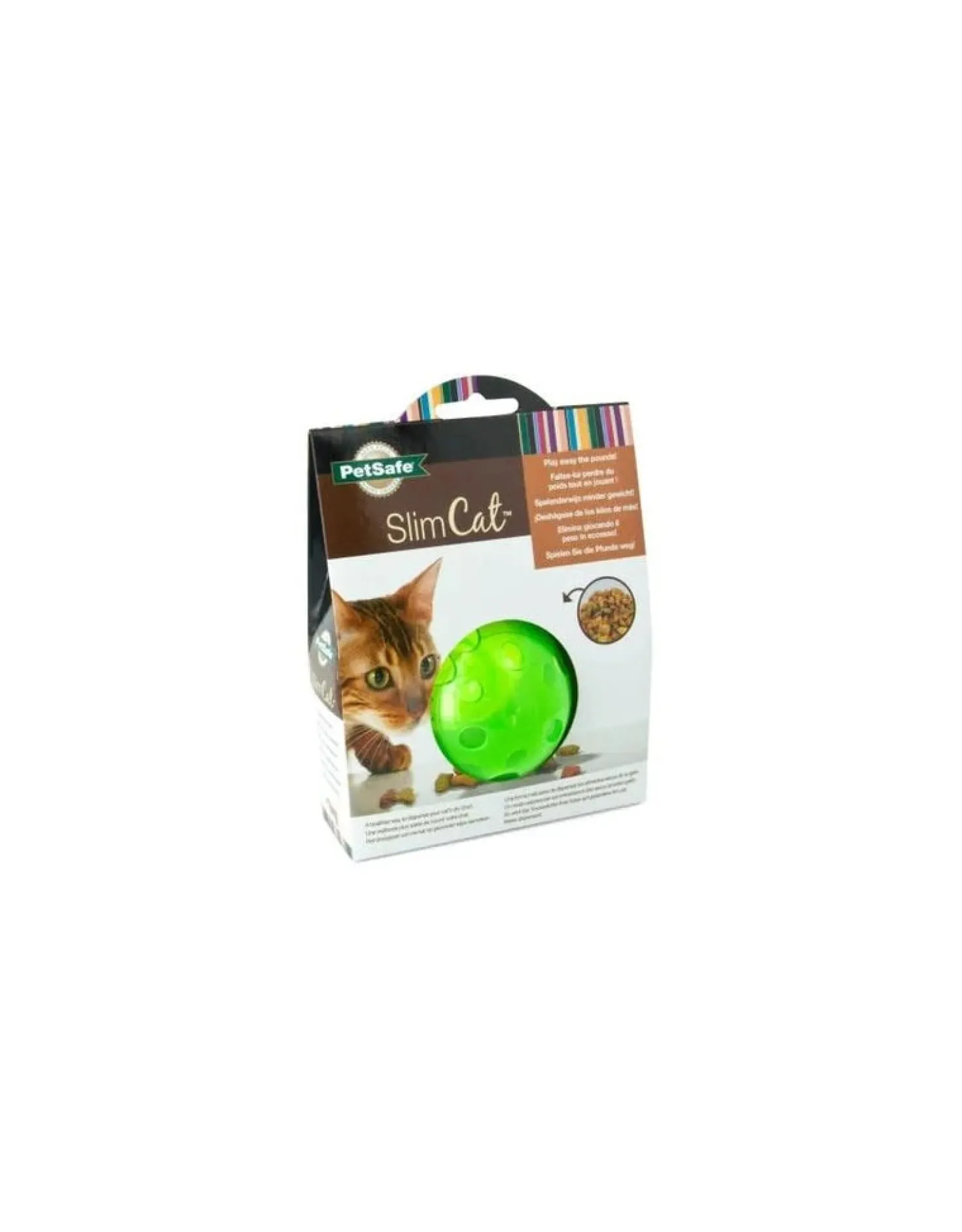 Balle distributrice de nourriture SlimCat Petsafe