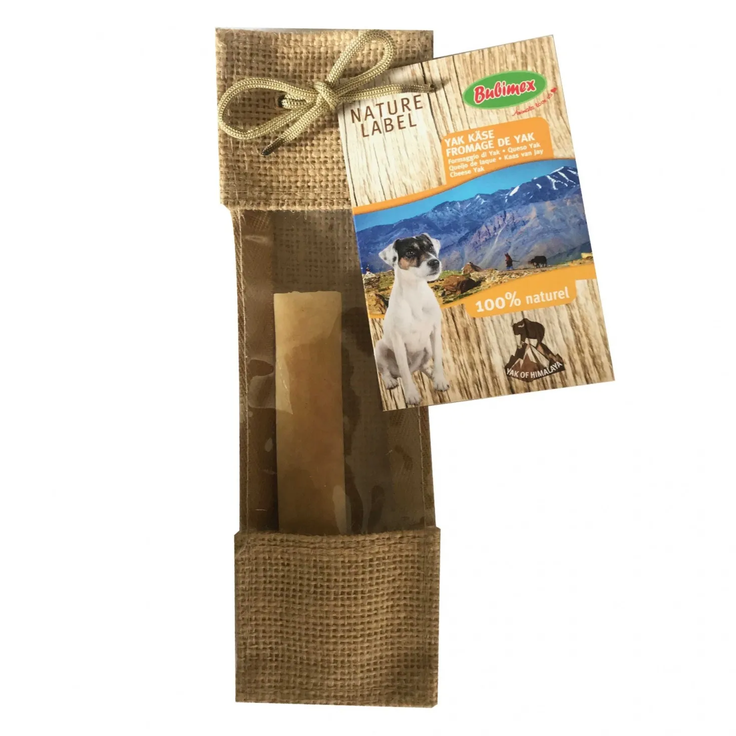 Barre au fromage de Yak Nature Label