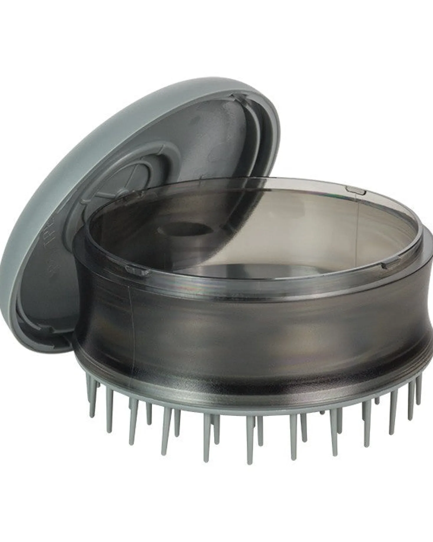 Brosse de bain avec réservoir pour shampoing chien, chat