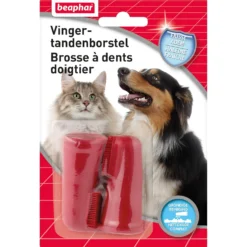 Brosse à dents doigtier chien, chat