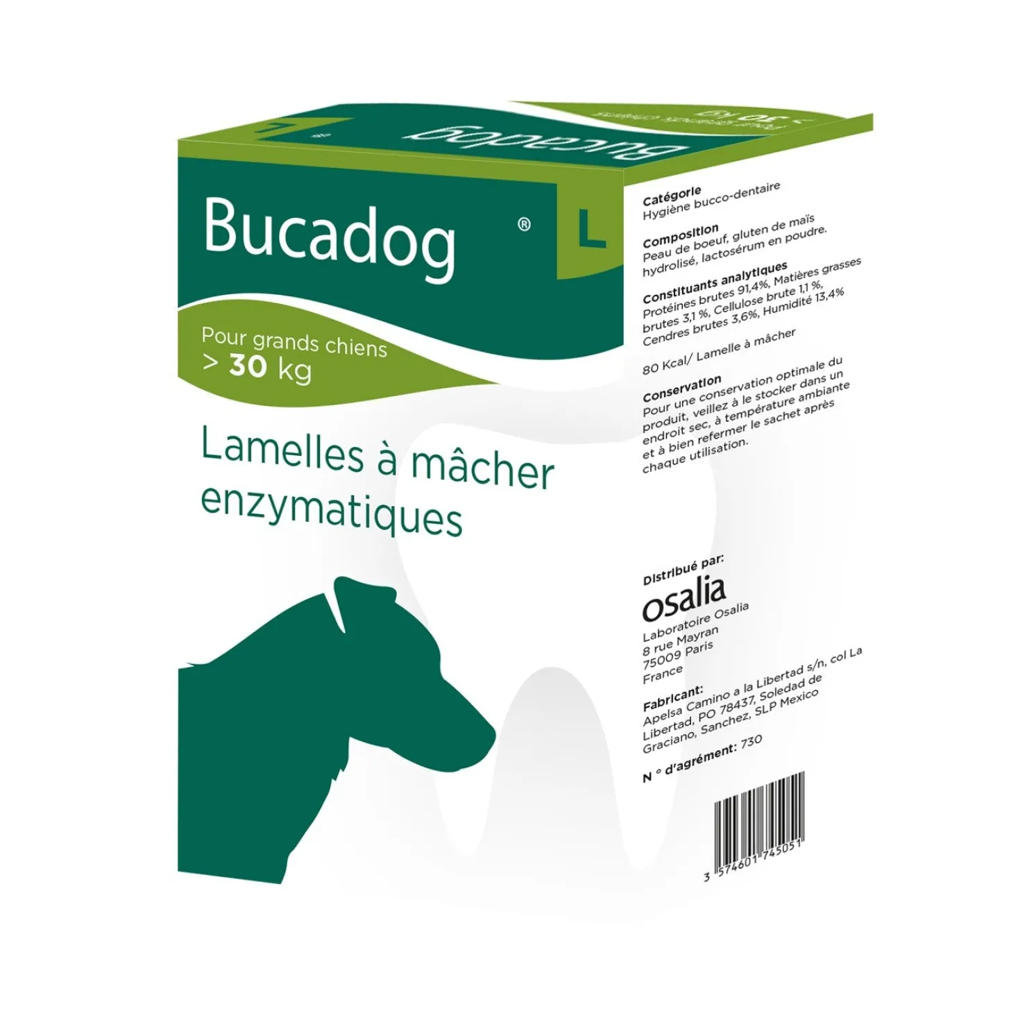 Bucadog lamelles