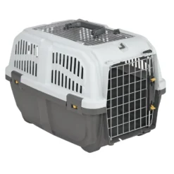 Cage de transport double ouverture chien et chat