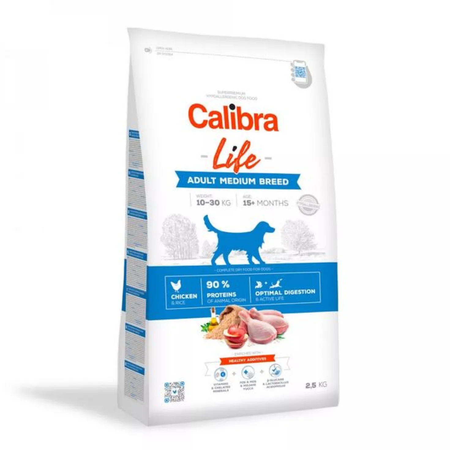 Calibra Life Chien adulte Medium Chicken
