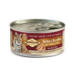 Carnilove Adult à la dinde & renne - pâtée chat