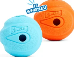 Chuckit balle sifflante The whistler taille S chien