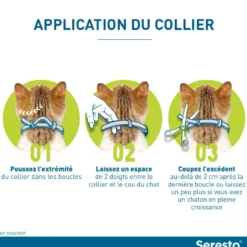 Collier Antiparasitaire Seresto Chat