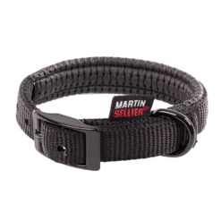 Collier Confort noir chien