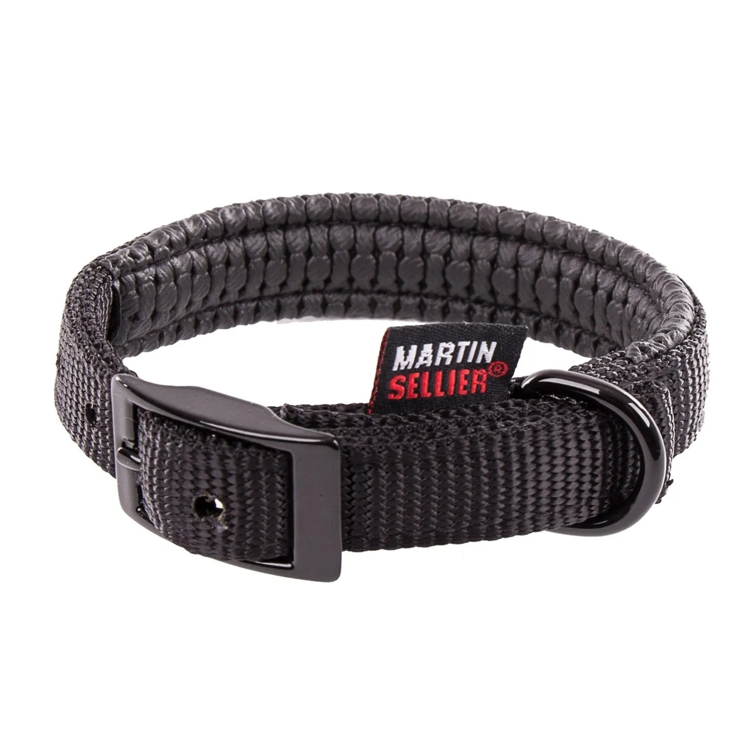 Collier Confort noir chien