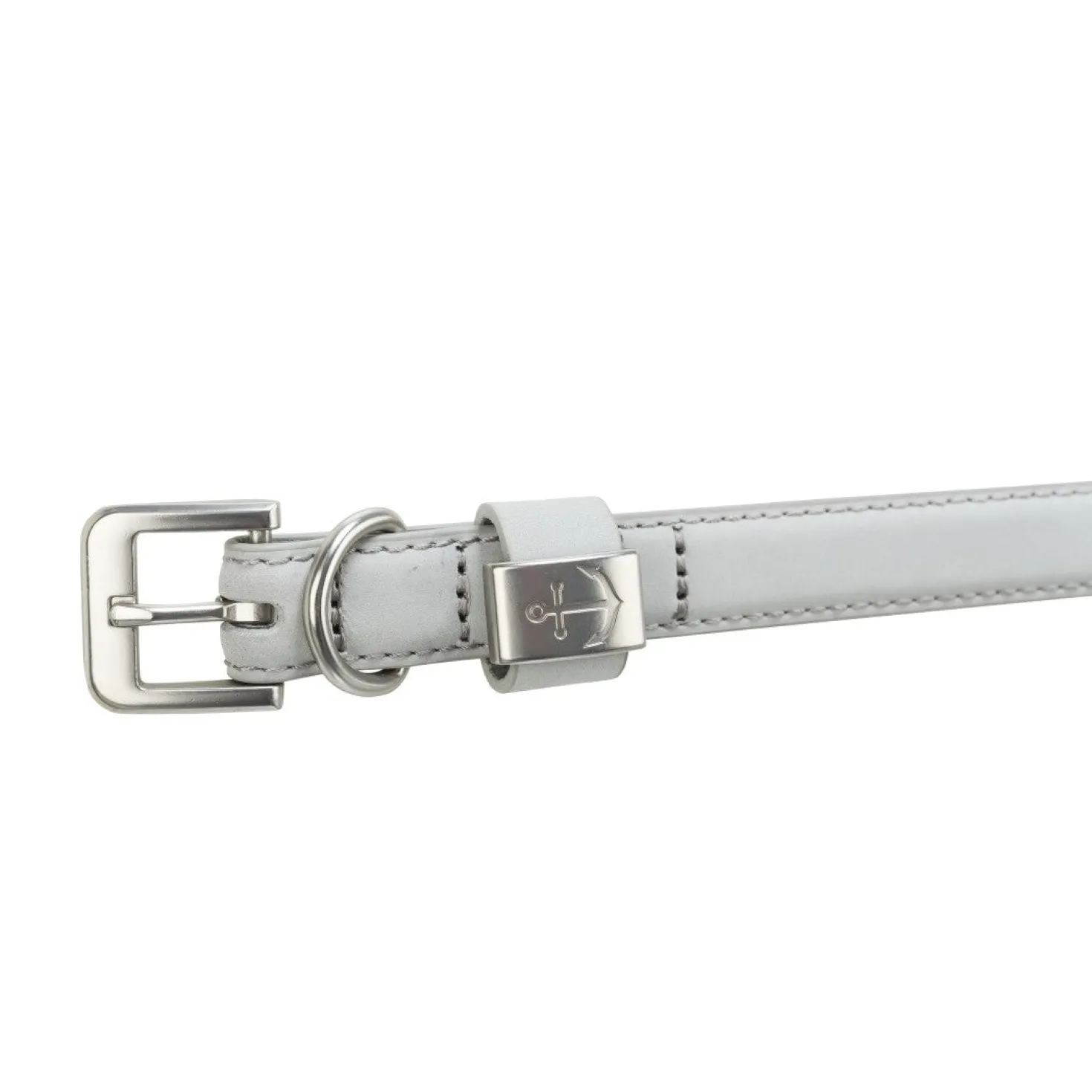 Collier en cuir Be Nordic gris chien