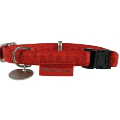Collier rouge Mac Leather