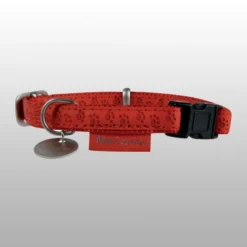 Collier rouge Mac Leather