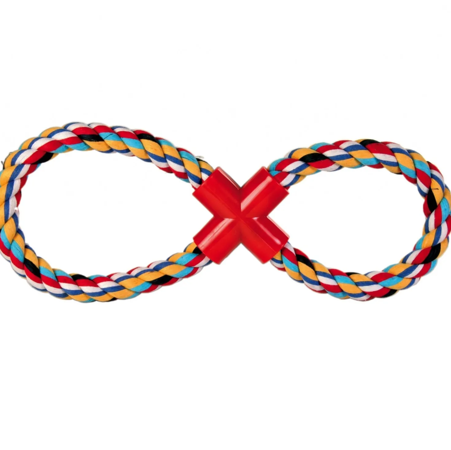 Corde en 8 chien