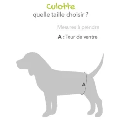 Couches culottes Comfort chien, chiot