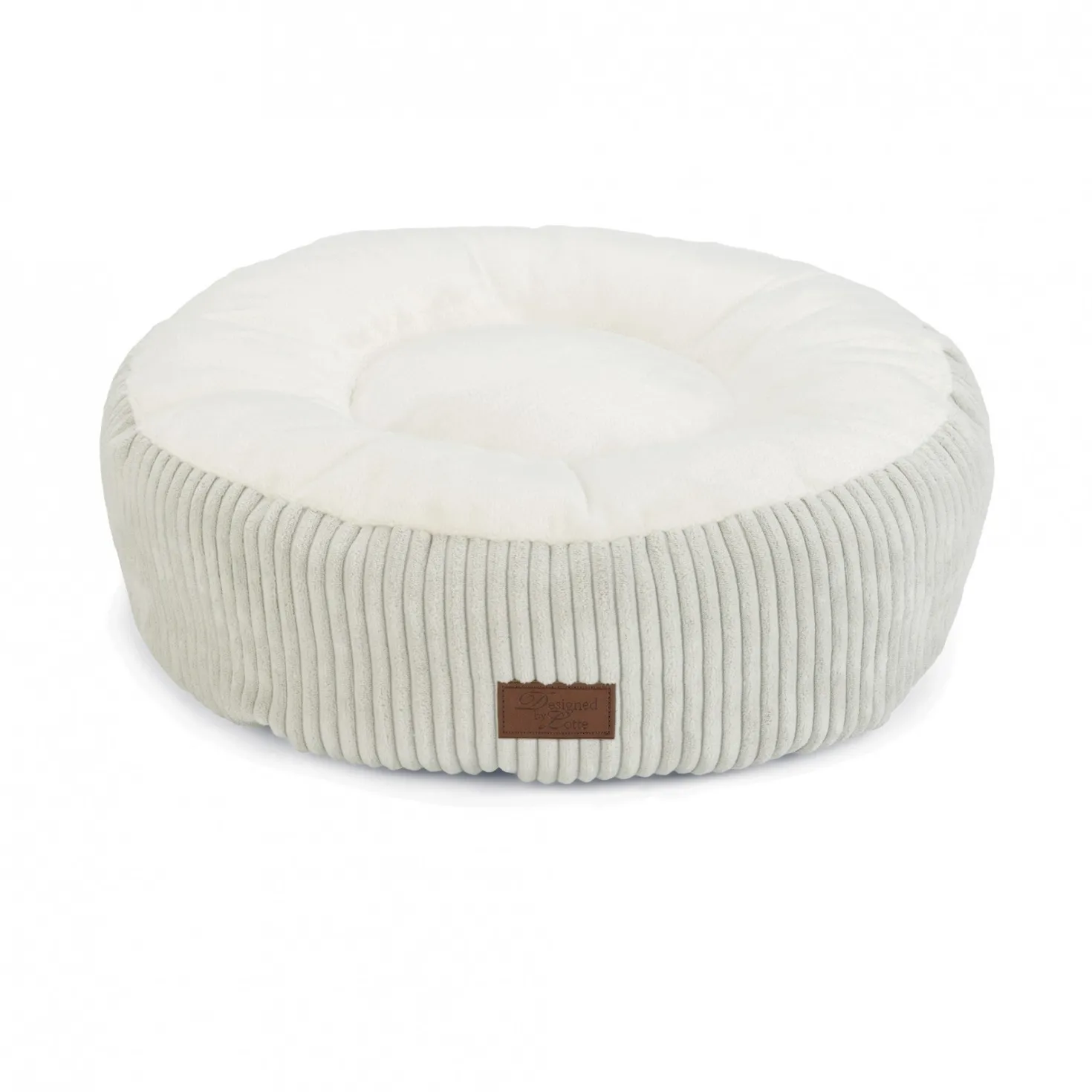 Coussin velours côtelé