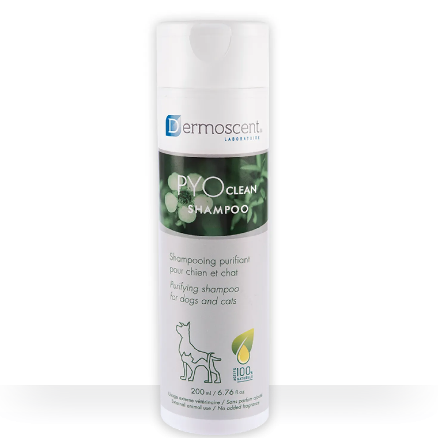 Dermoscent PYOclean Shampoing purifiant chien, chat