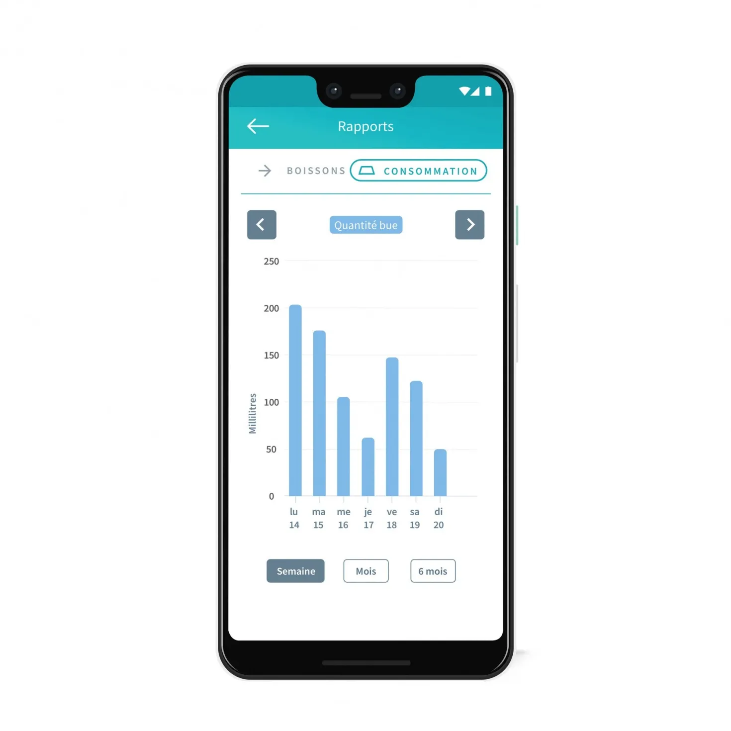 Distributeur d'eau Felaqua Connect chat