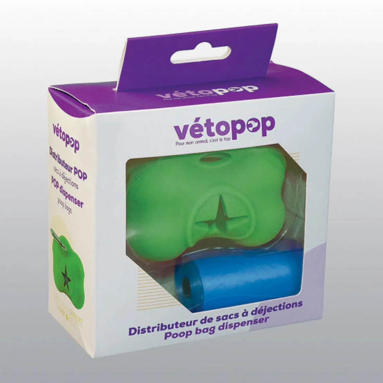 Distributeur Ramasse crotte Pop Up
