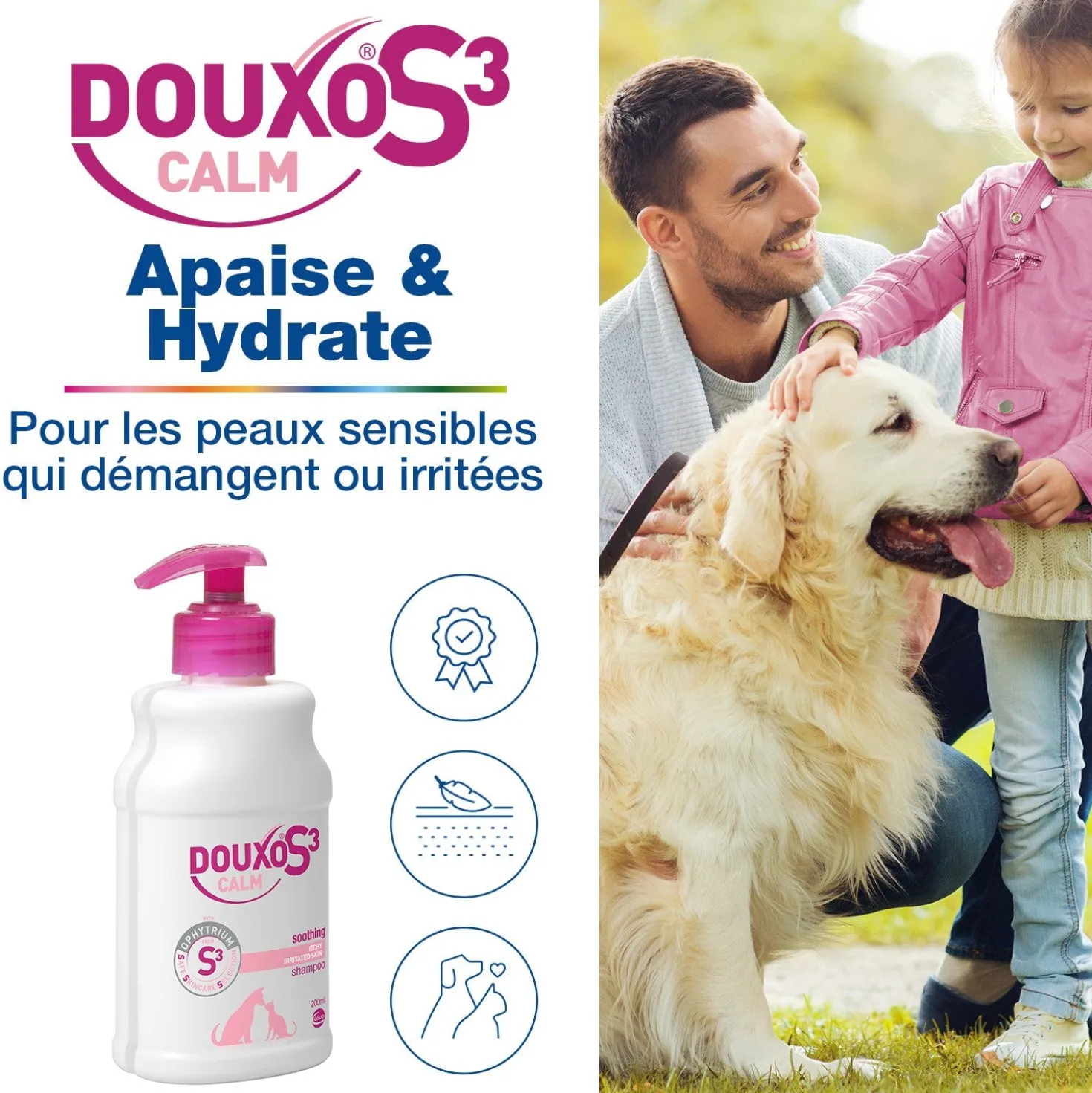 Douxo S3 Calm shampooing chien, chat