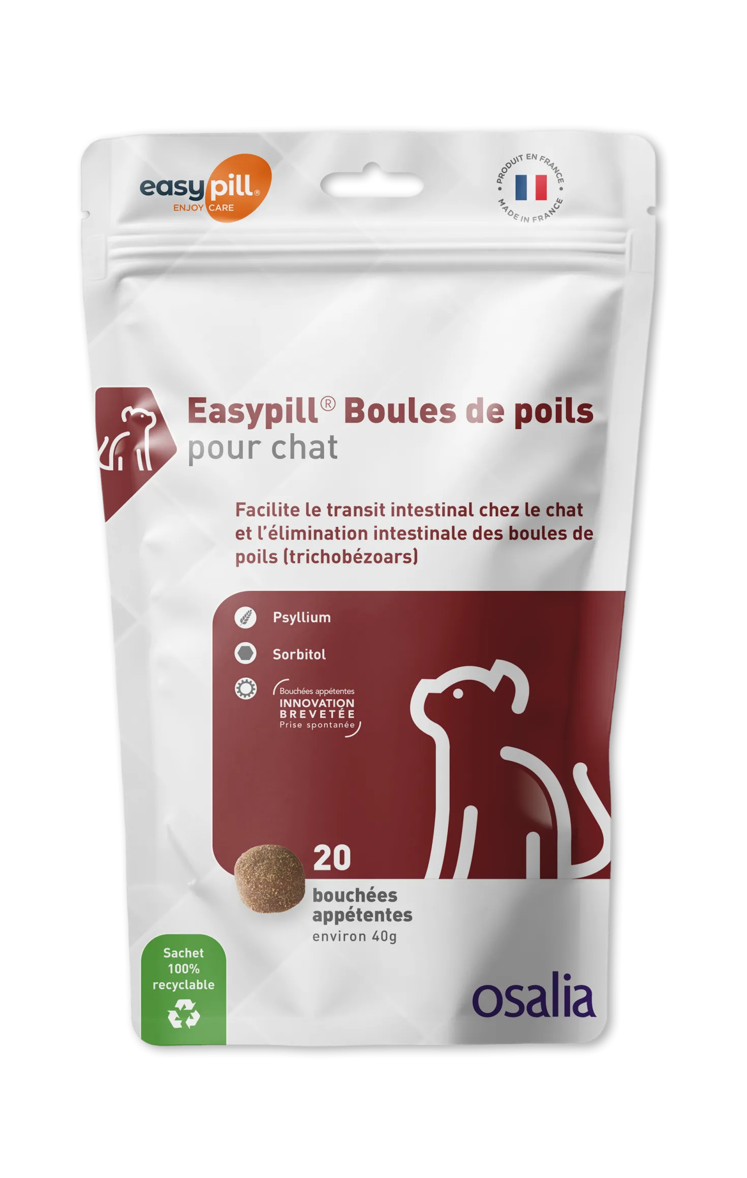 Easypill chat boules de poils