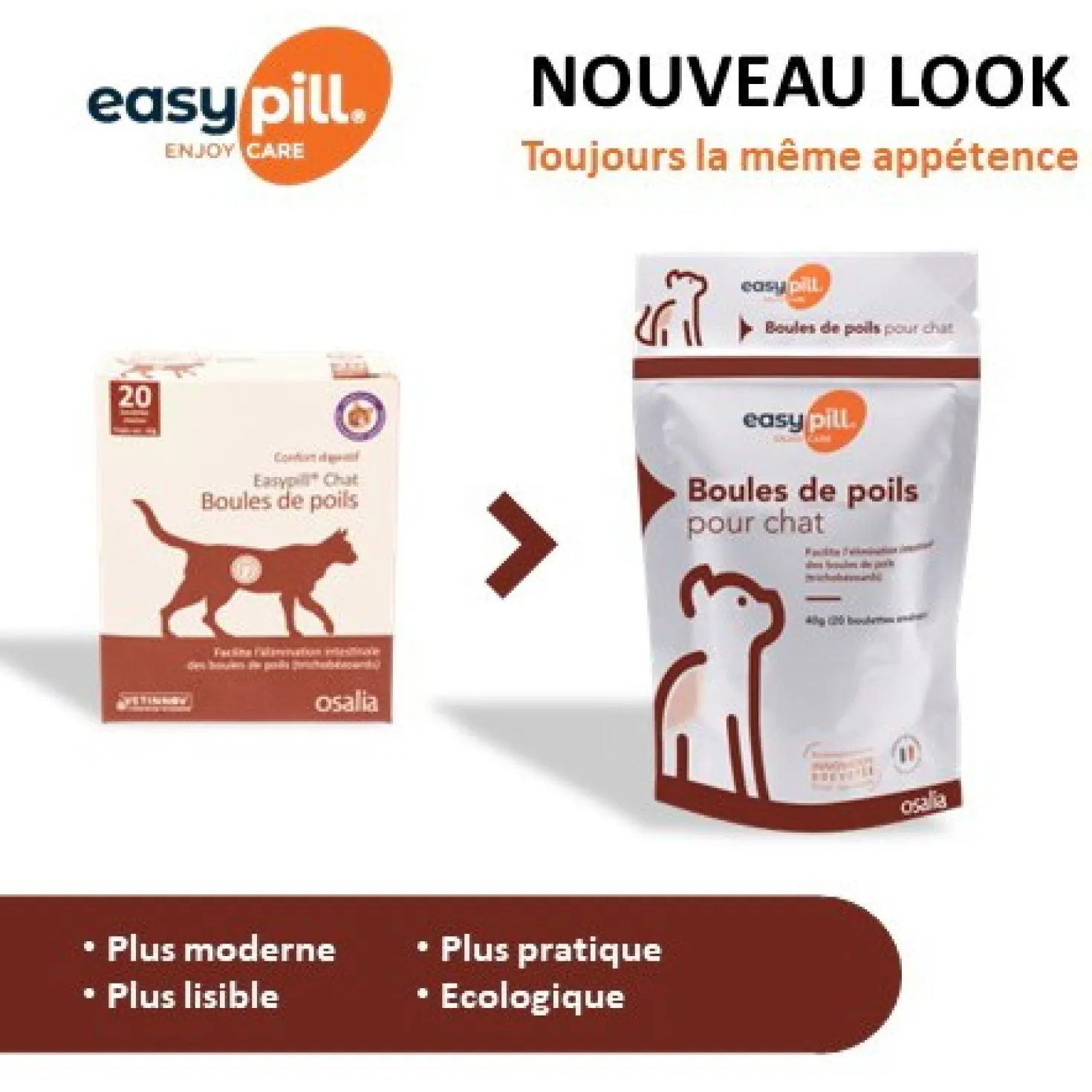 Easypill chat boules de poils