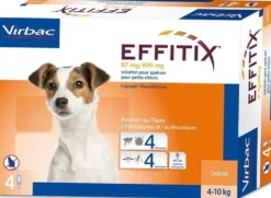 Effitix Spot On pipettes antiparasitaires chien