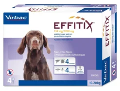 Effitix Spot On pipettes antiparasitaires chien