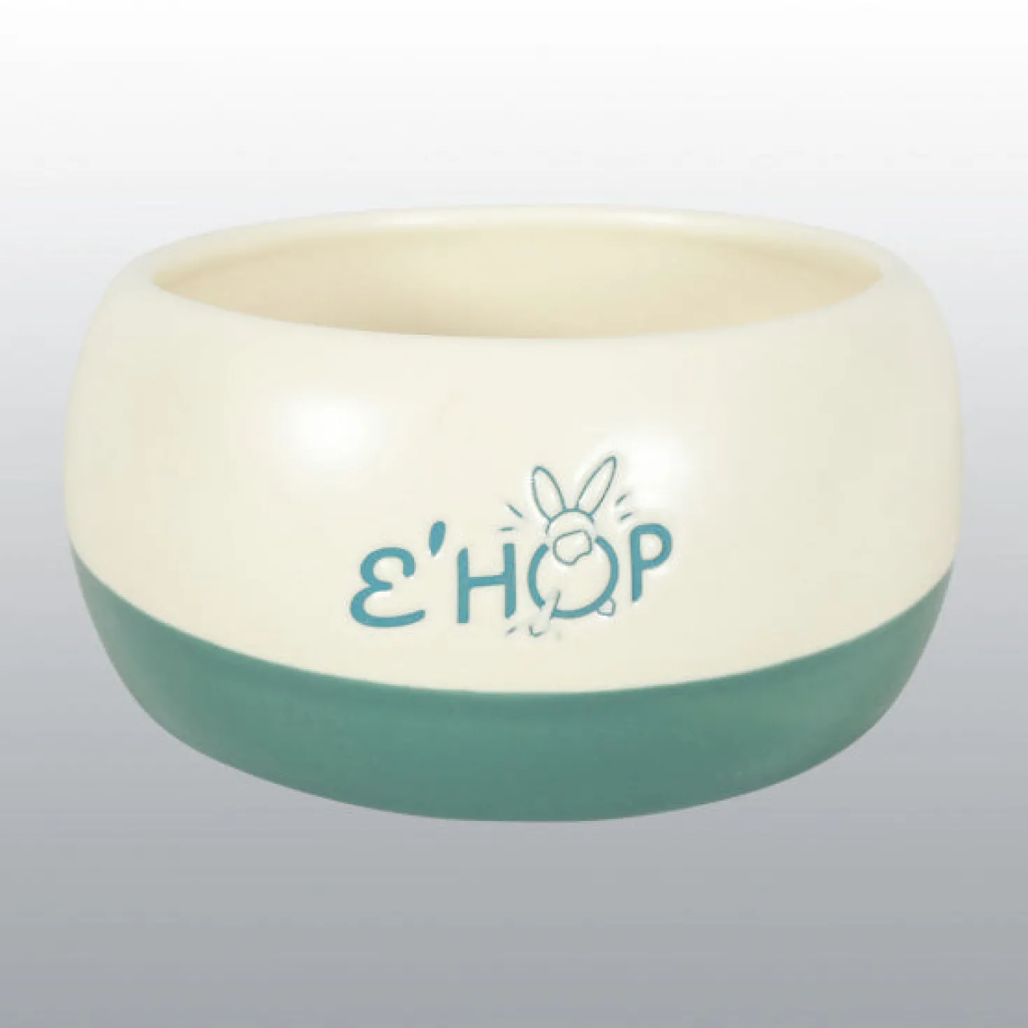 E'HOP Gamelle Céramique Vert pour rongeurs