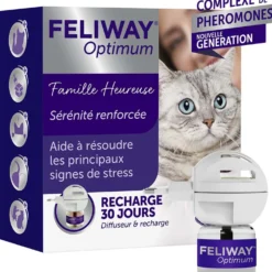 Feliway® Optimum diffuseur + recharge (kit complet) - chat