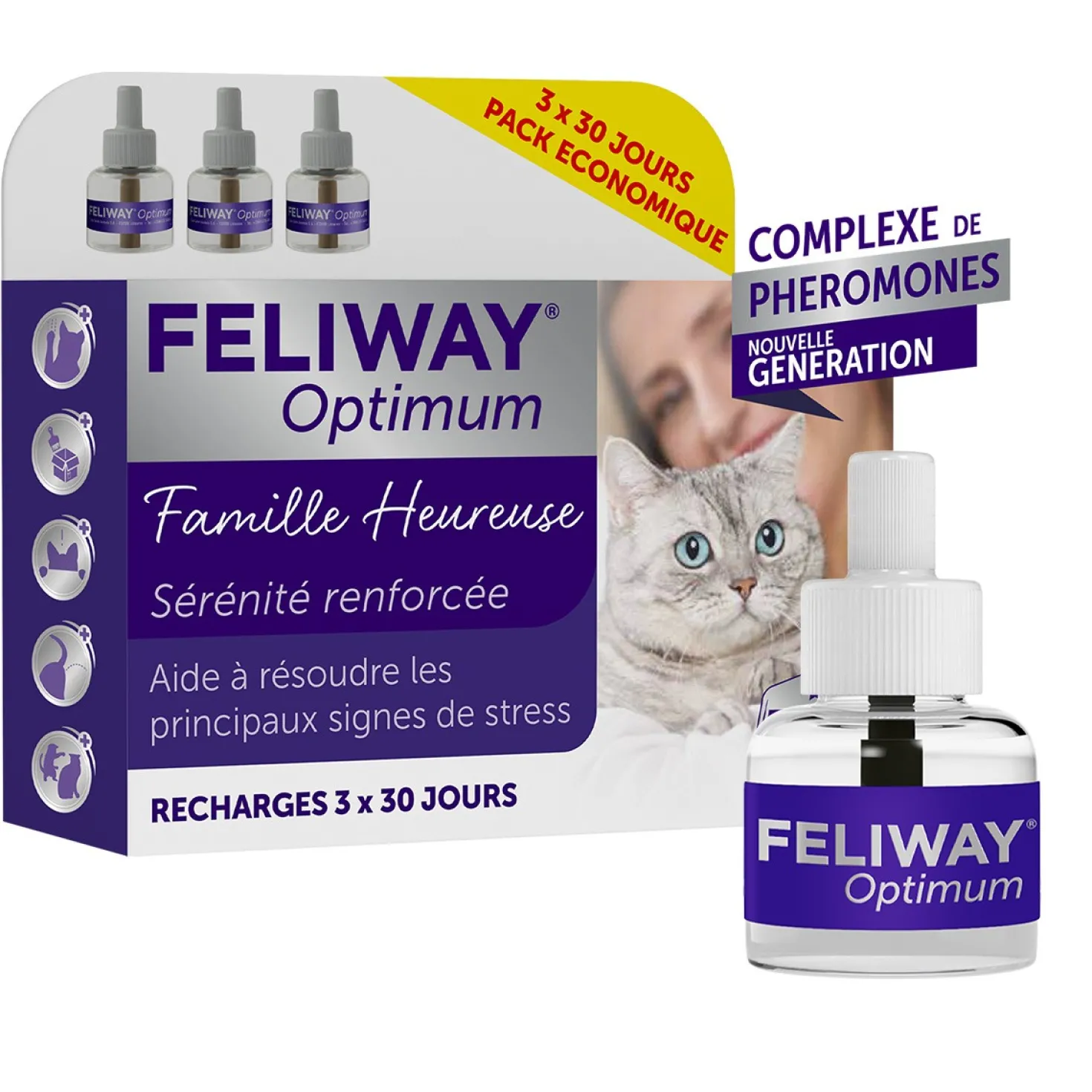 Feliway® Optimum recharge - chat