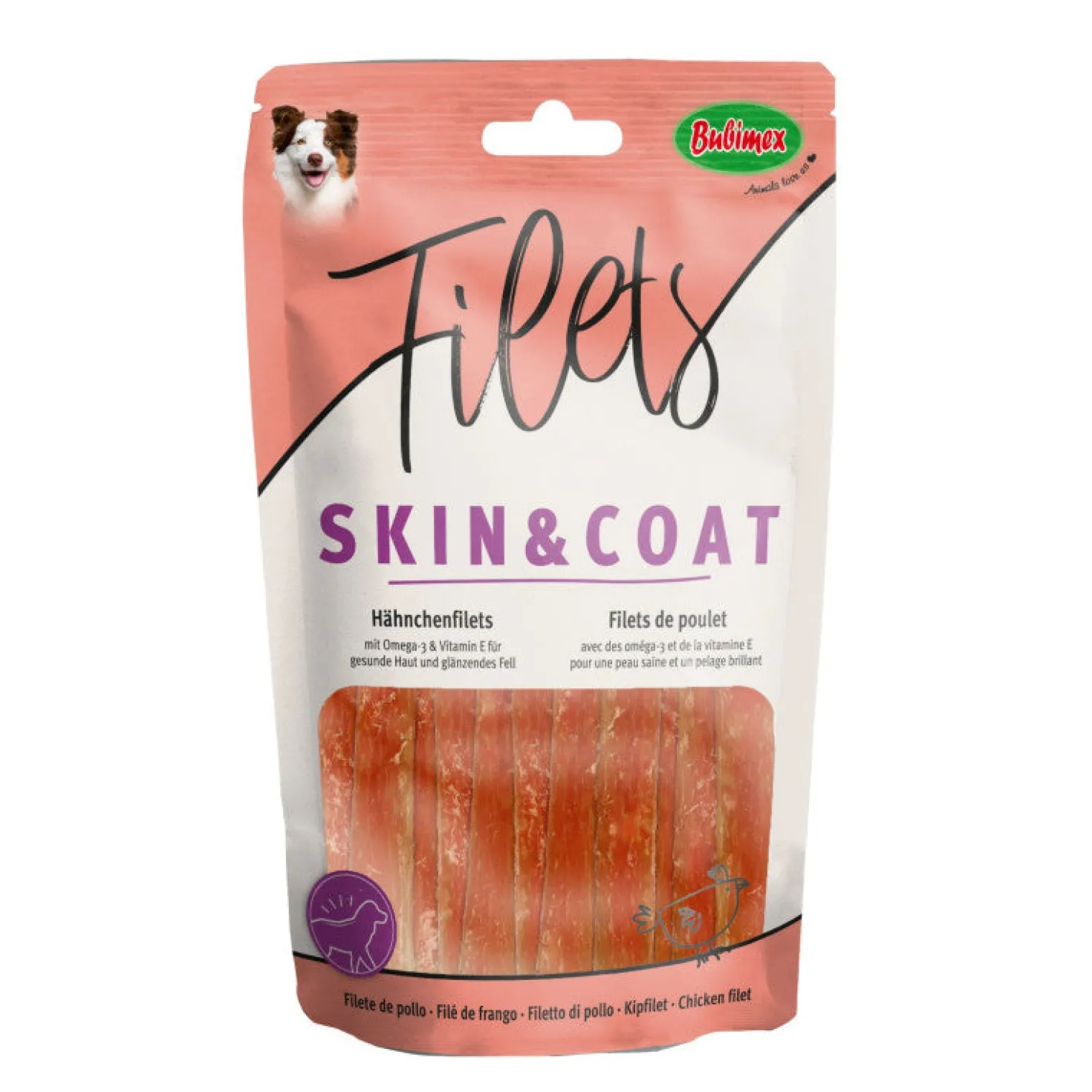 Filet de Poulet Skin & Coat 100g