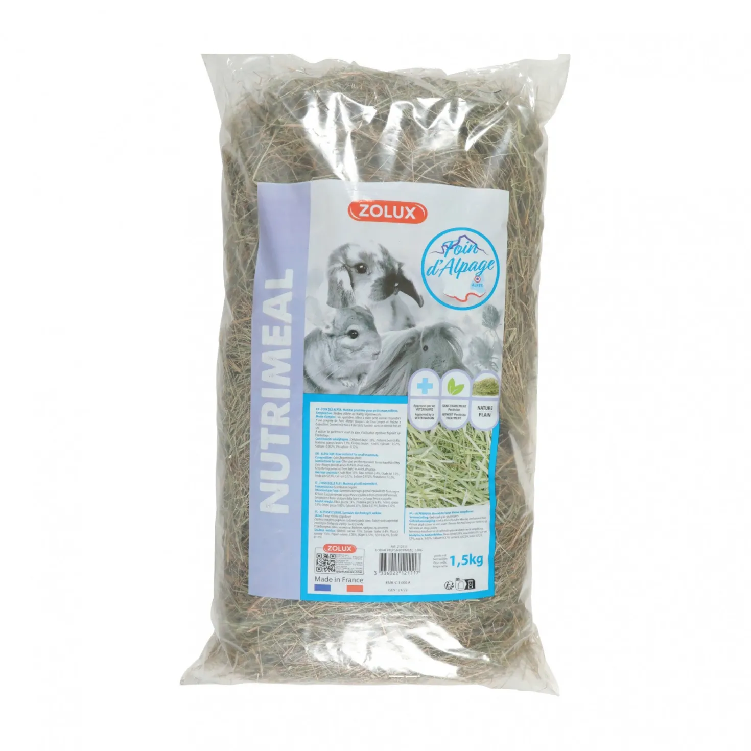 Foin Alpages Premium - lapin, rongeur