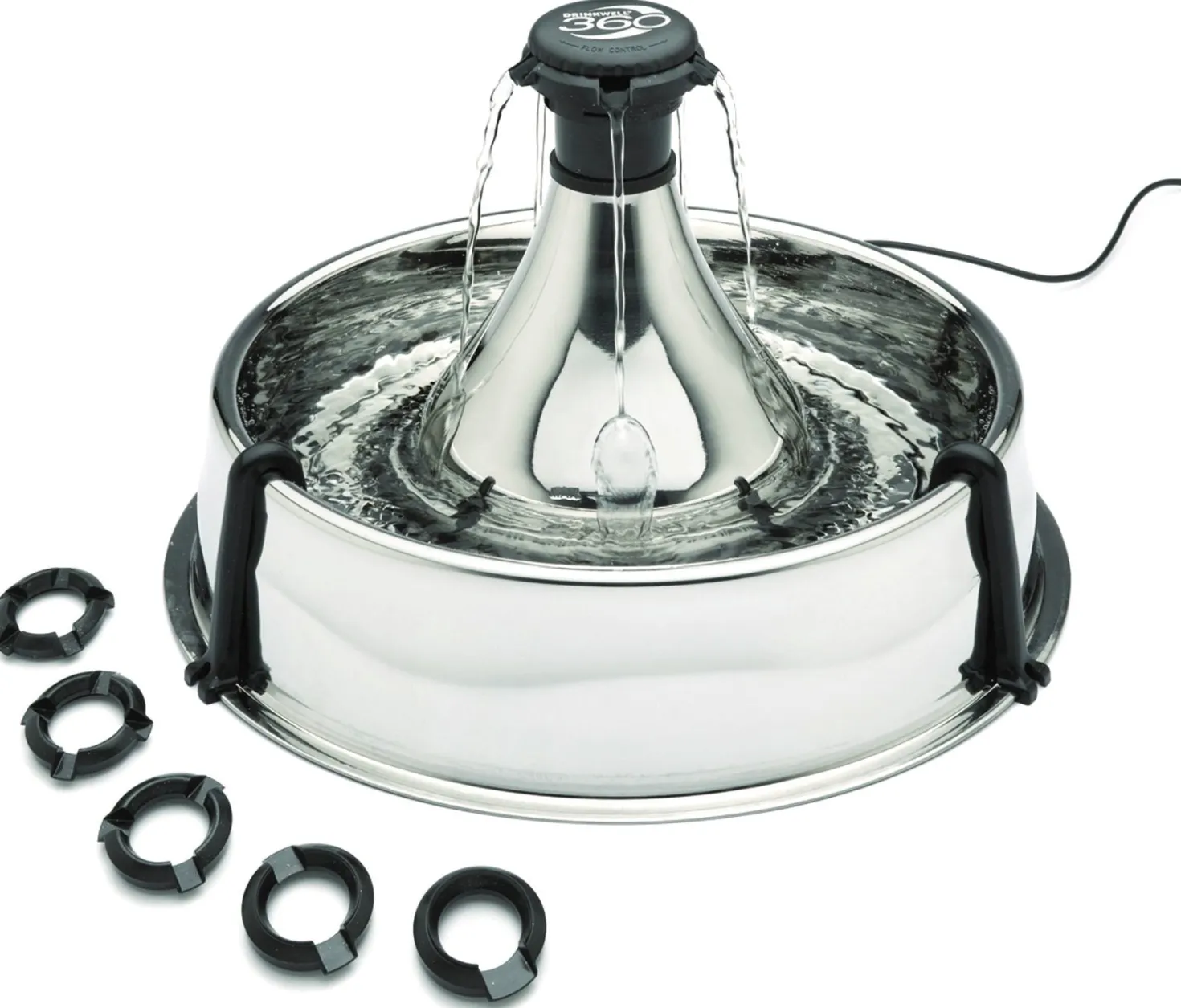 Fontaine Drinkwell Inox 360° 3.8L, chat, chien
