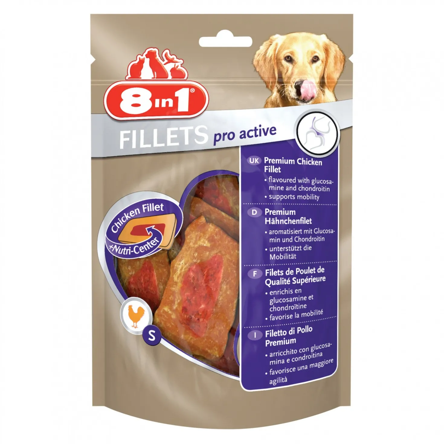 Friandises Pro Active facilite la mobilité chien