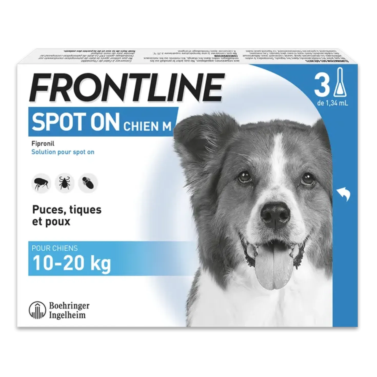 Frontline Spot-on antiparasitaire chien