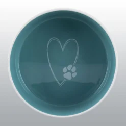 Gamelle céramique Bleu crème pour chien