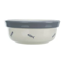 Gamelle double Fish Bone chien, chat