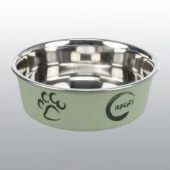 Gamelle inox avec motif de Pattes